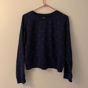 J Crew Vintage Fleece sweatshirt